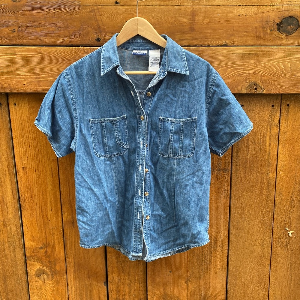 Vintage denim button up